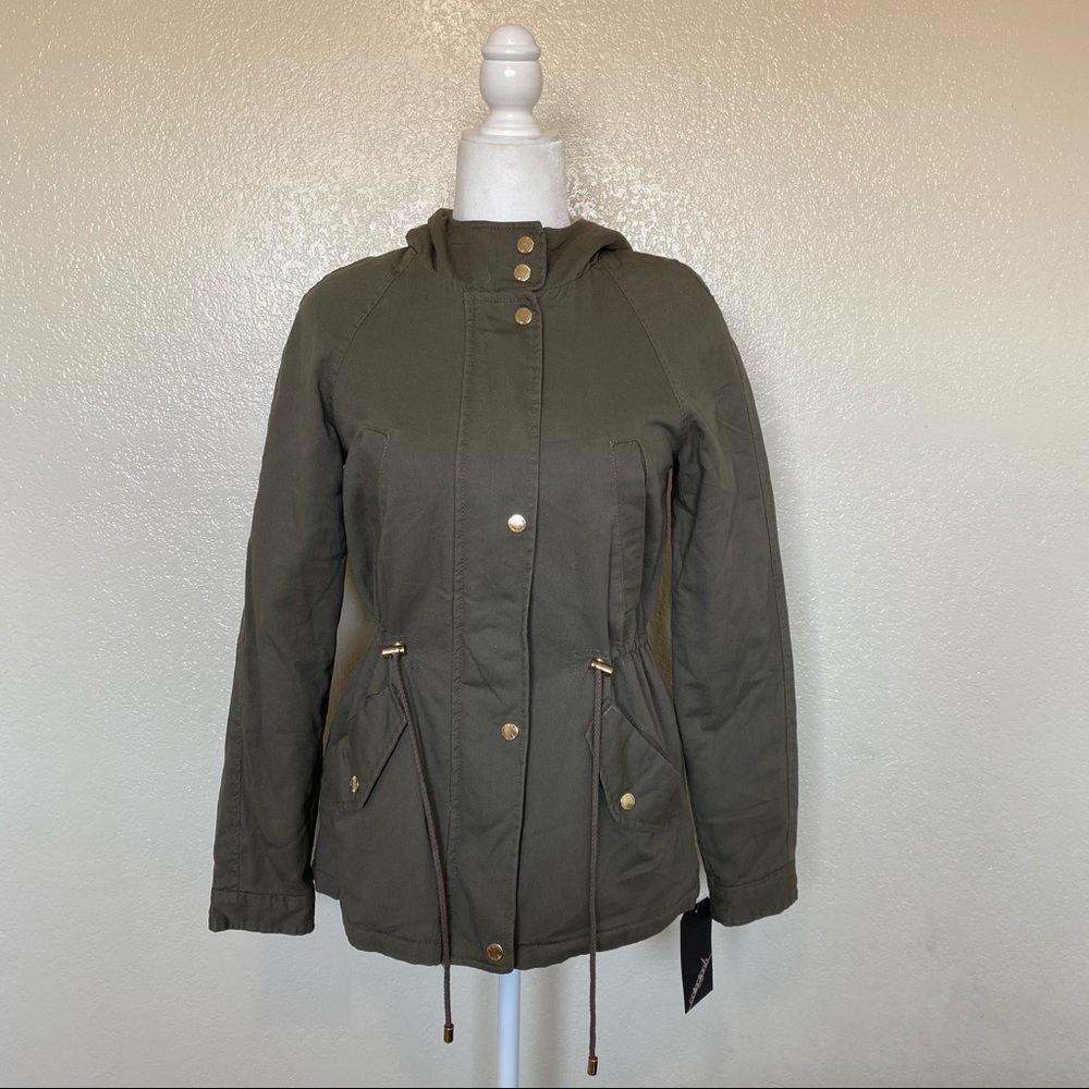 Collection B Juniors' Hooded Anorak Jacket XS - Picture 3 of 13